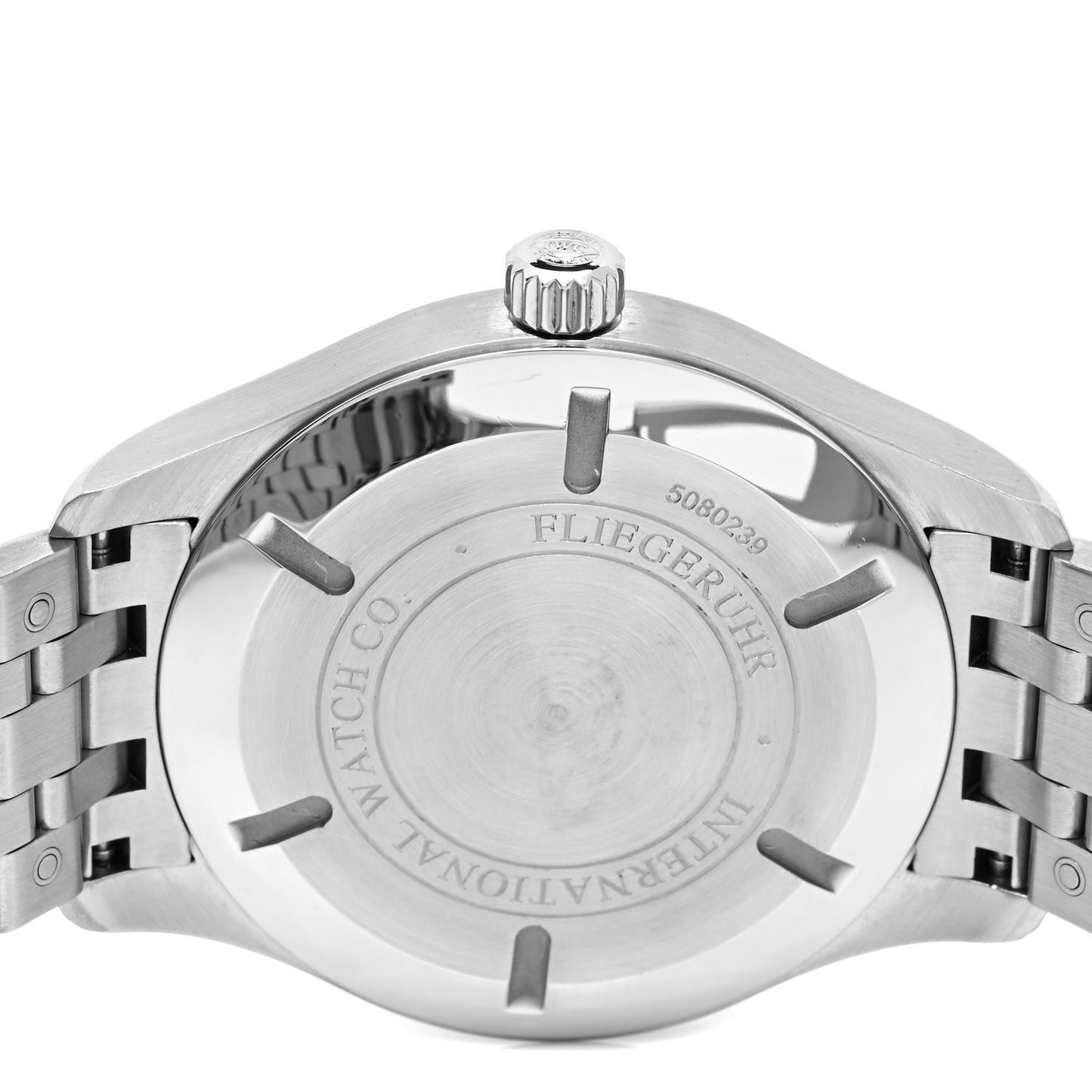 Stainless Steel 41mm Pilot Mark XVII Automatic Watch Black IW326504