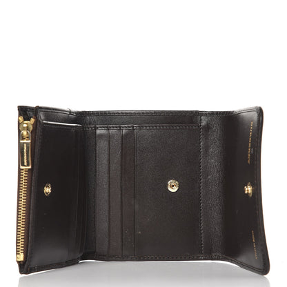 Burberry Haymarket Check Medium Leighton Wallet Chocolate 5 of 8