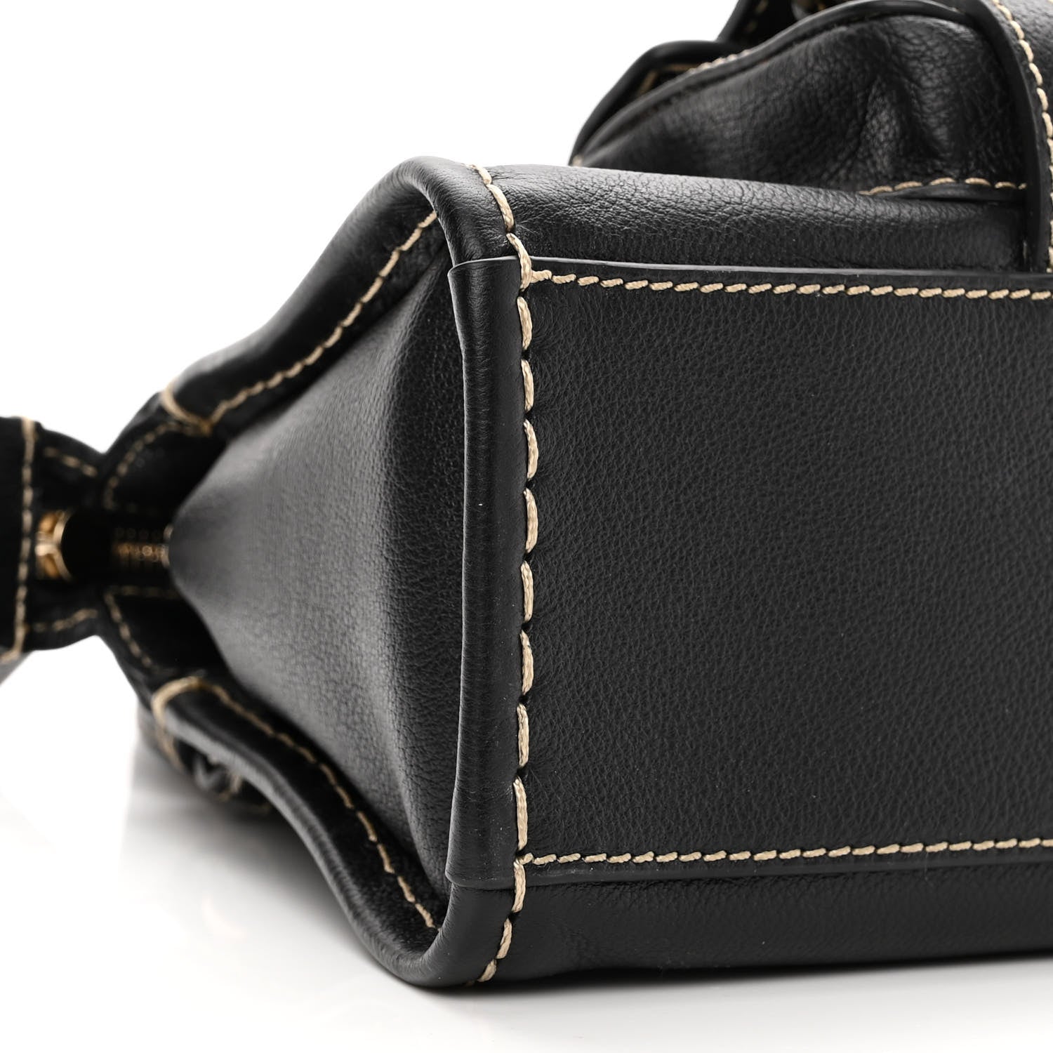 Chloe Buffalo Mini Edith Sepia Black 8 of 9