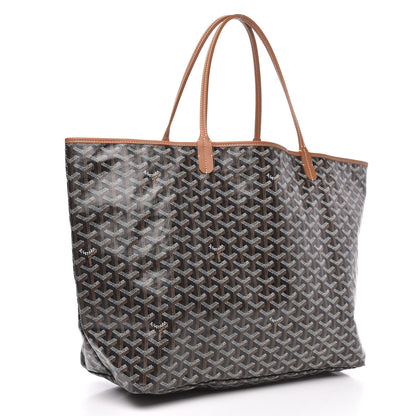 Goyard Goyardine Saint Louis GM Black Gold 3 of 10