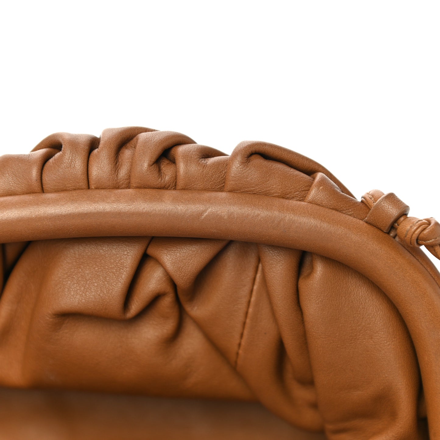 Butter Calfskin The Mini Pouch Cammello