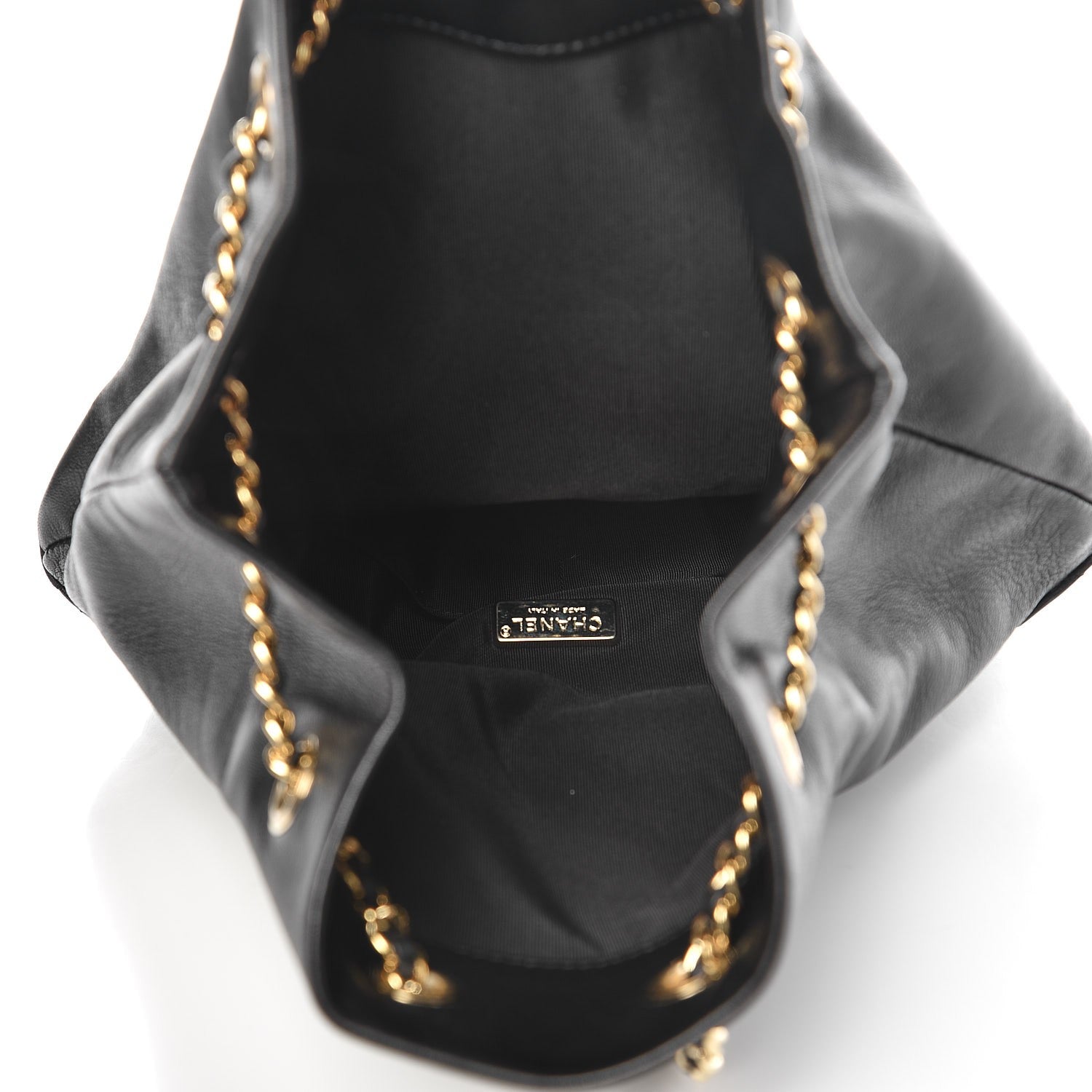Chanel Lambskin Quilted Large In Seoul Backpack Navy 5 of 6