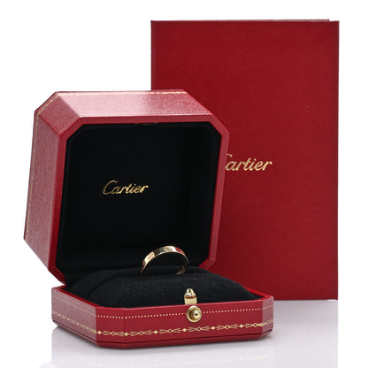 Cartier 18K Yellow Gold 3.5mm LOVE Wedding Band Ring 54 6.75 5 of 5
