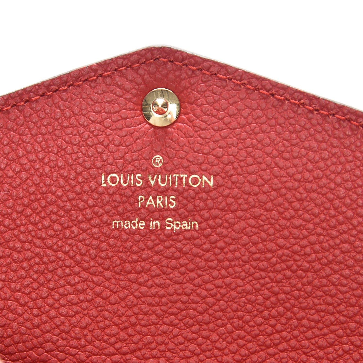 Louis Vuitton Empreinte Sarah Wallet NM Cherry 6 of 8