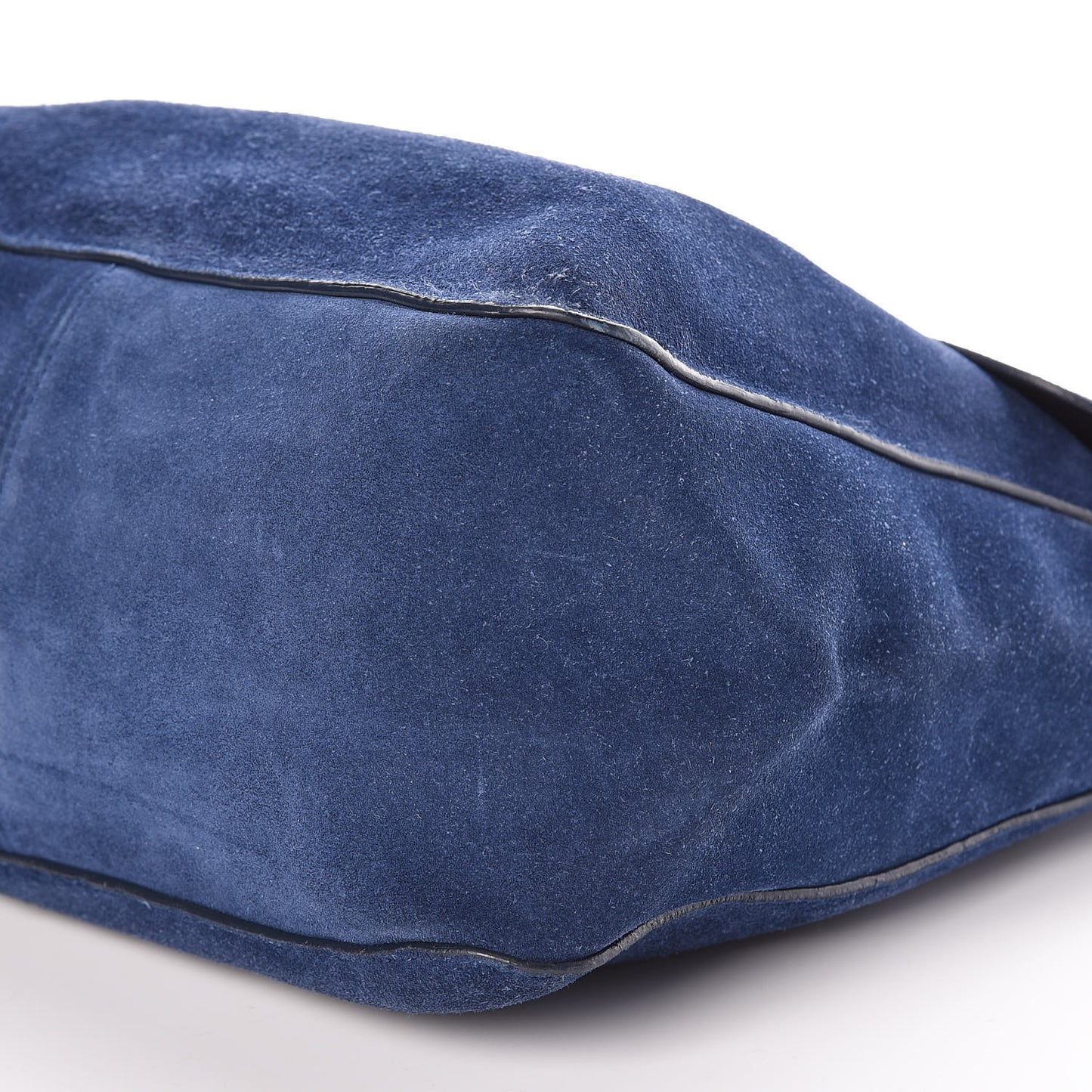 Suede Medium Gourmette Ocean Blue
