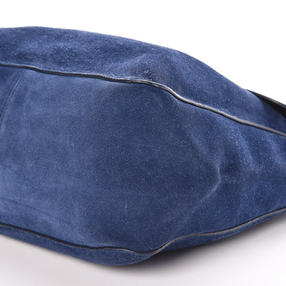 Celine Suede Medium Gourmette Ocean Blue 8 of 8