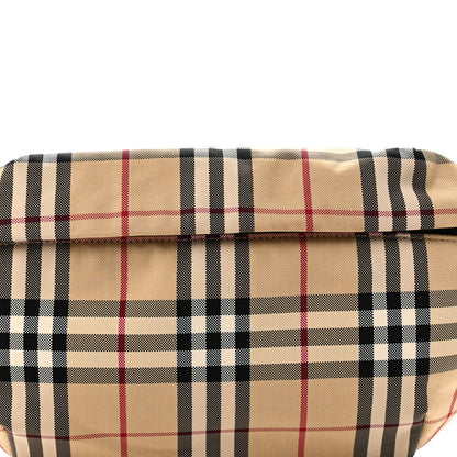 Burberry Nylon Vintage Check Medium Sonny Bum Bag Archive Beige Black 7 of 9