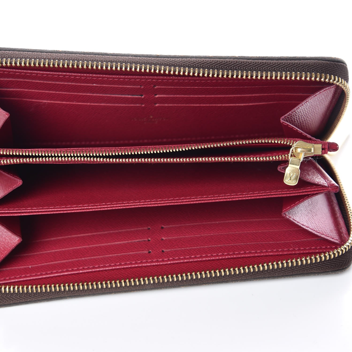 Louis Vuitton Monogram Zippy Wallet Fuchsia 5 of 8