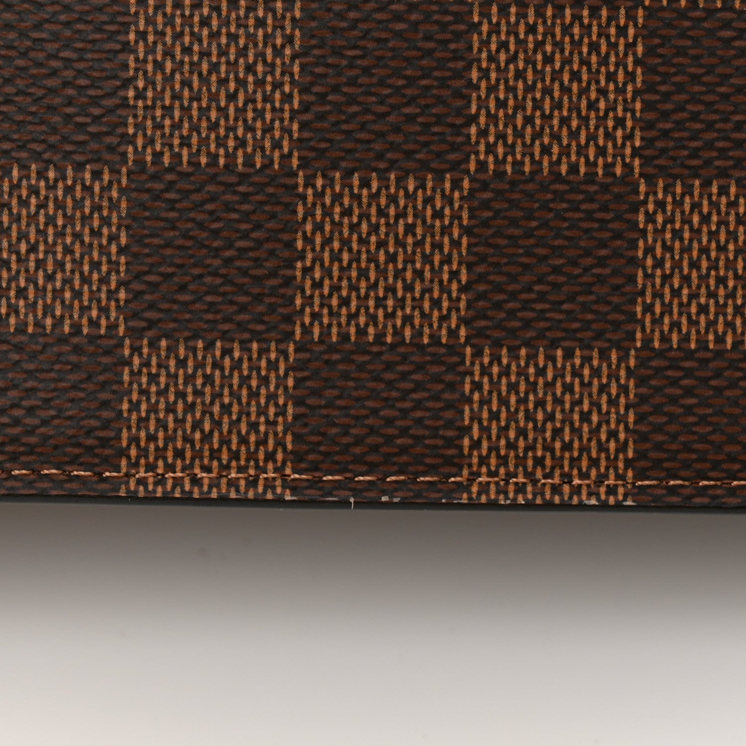 Louis Vuitton Damier Ebene Vavin Chain Wallet Black 14 of 14