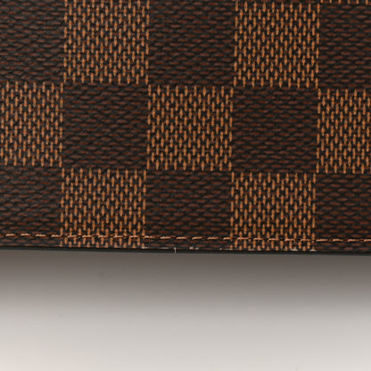 Louis Vuitton Damier Ebene Vavin Chain Wallet Black 14 of 14