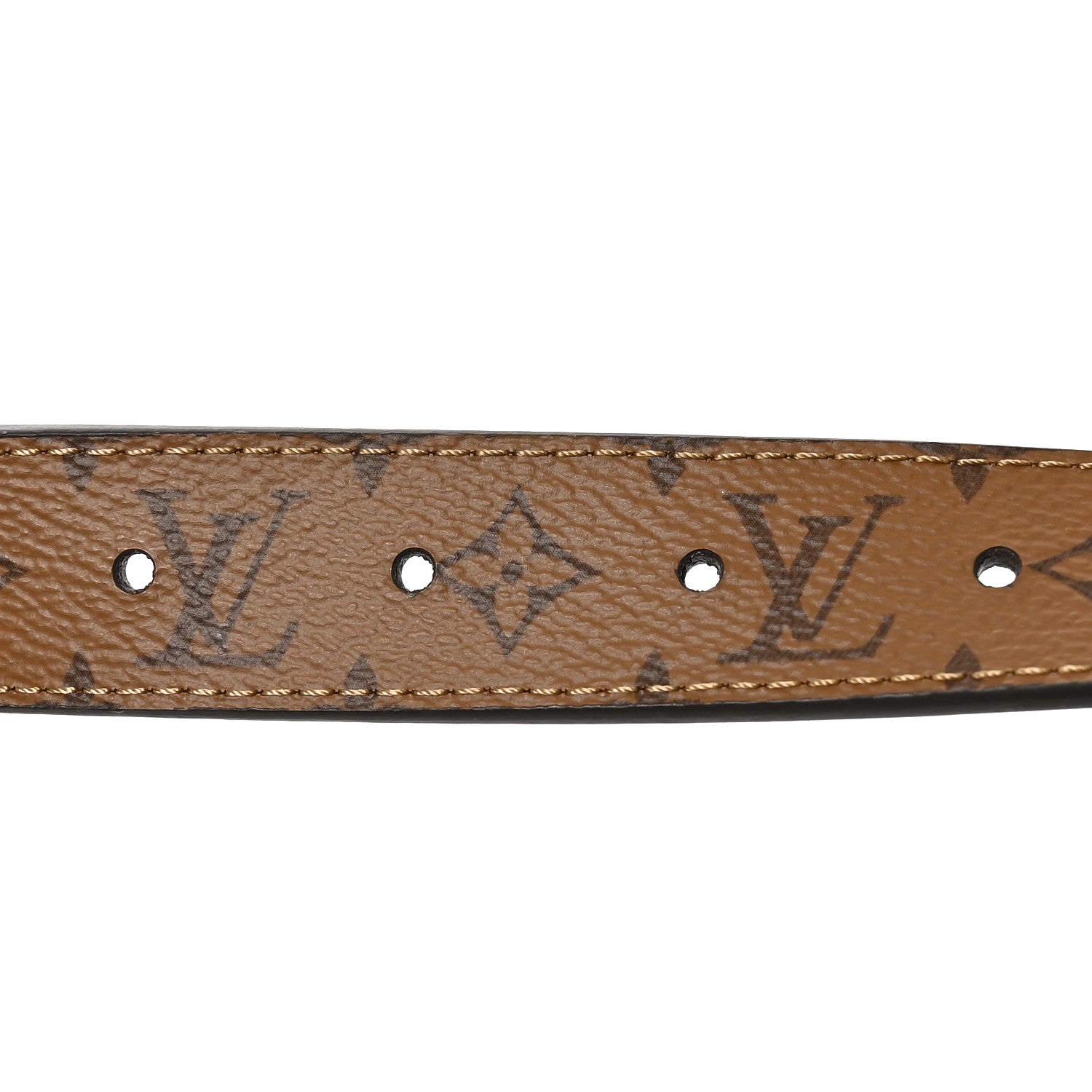 Louis Vuitton Reverse Monogram 35mm LV Initiales Reversible Belt 90 36 Black 4 of 6
