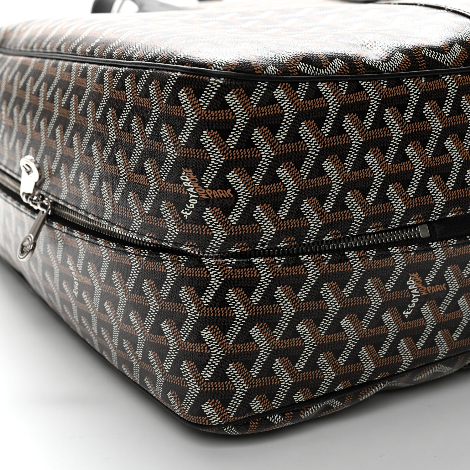 Goyard Goyardine Porte-Habits Savile Row Garment Bag Black 8 of 8