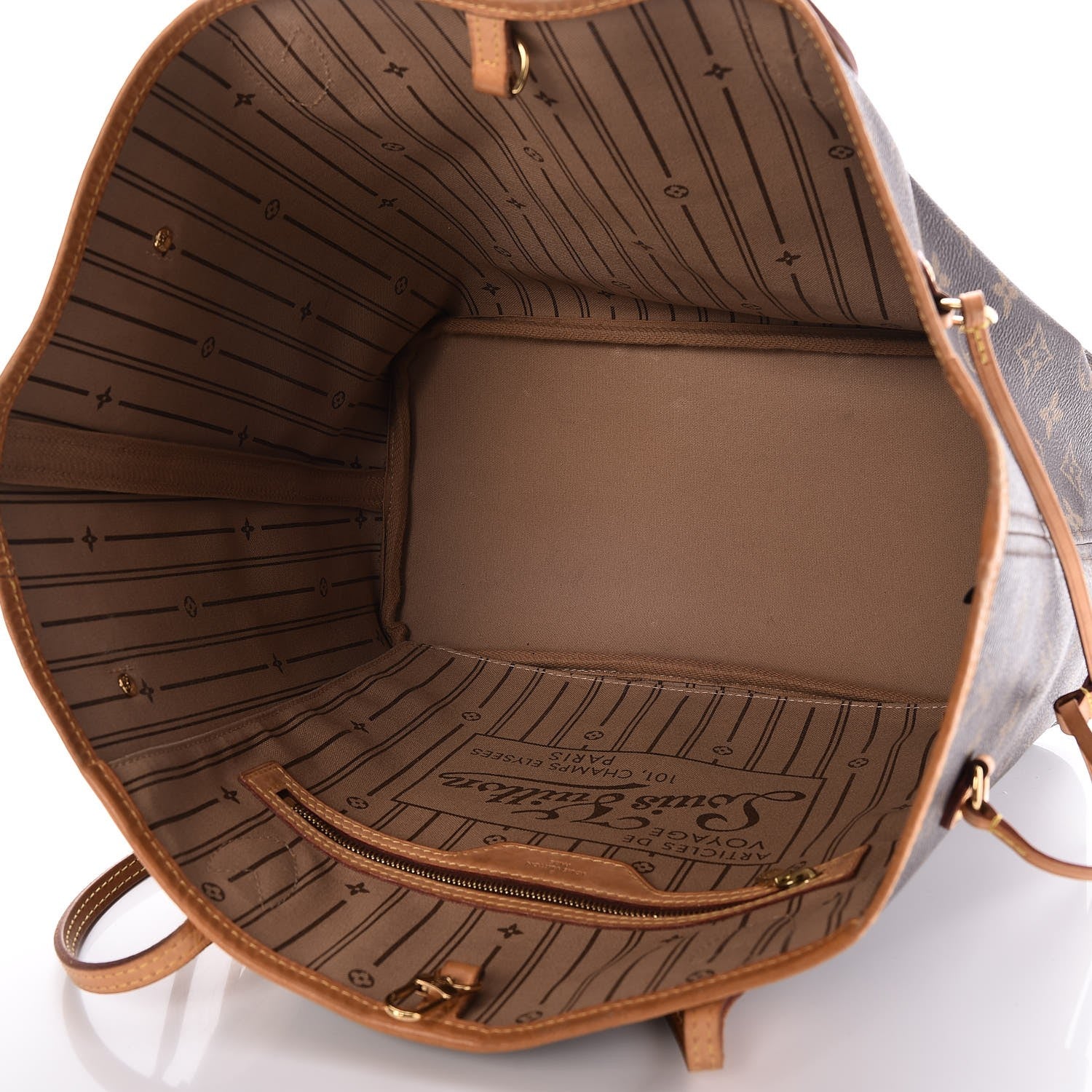 Louis Vuitton Monogram Neverfull MM 5 of 8