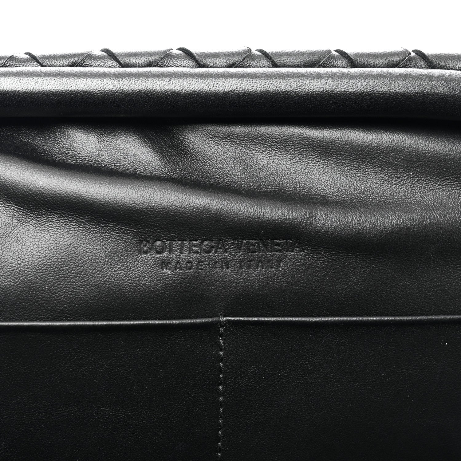Bottega Veneta Nappa Intrecciato Clutch Black 6 of 6