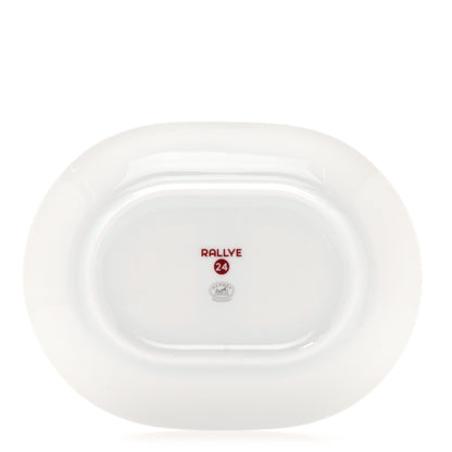 Hermes Porcelain Rallye 24 Mini Oval Plate 2 of 5
