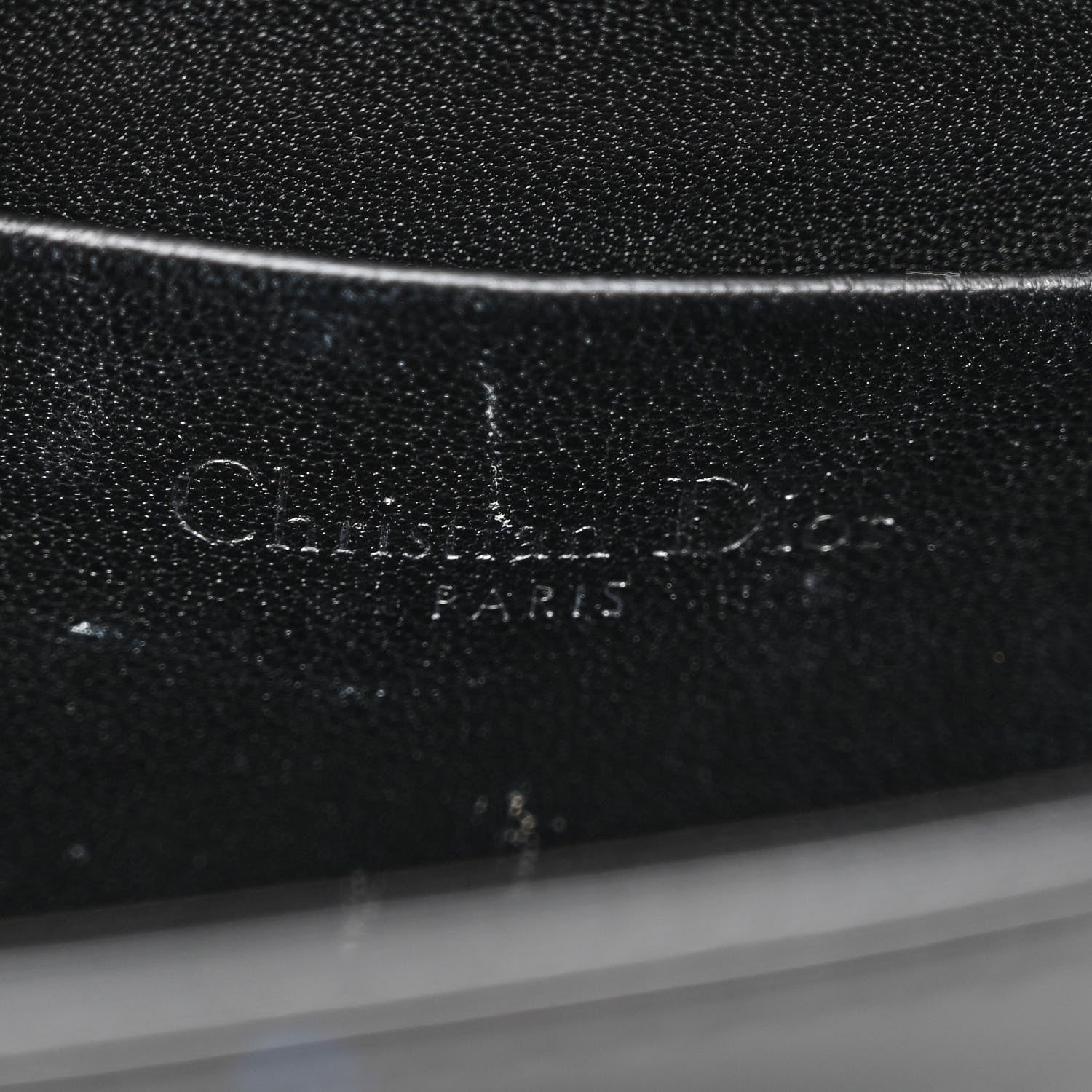 Christian Dior Patent Cannage Nano Lady Dior Pouch Black 6 of 13