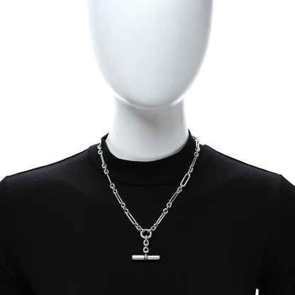 David Yurman Sterling Silver Diamond Small Lexington Chain Necklace 3 of 6