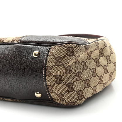 Gucci Monogram Medium Princy Tote Dark Brown 10 of 12