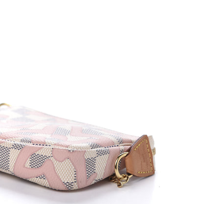 Louis Vuitton Damier Azur Tahitienne Mini Pochette Accessories 7 of 10