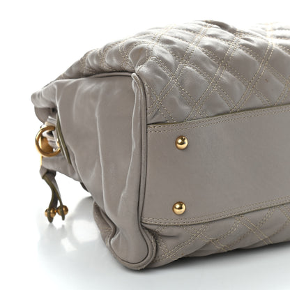 Marc Jacobs Calfskin Quilted Alyona Grey 6 of 8