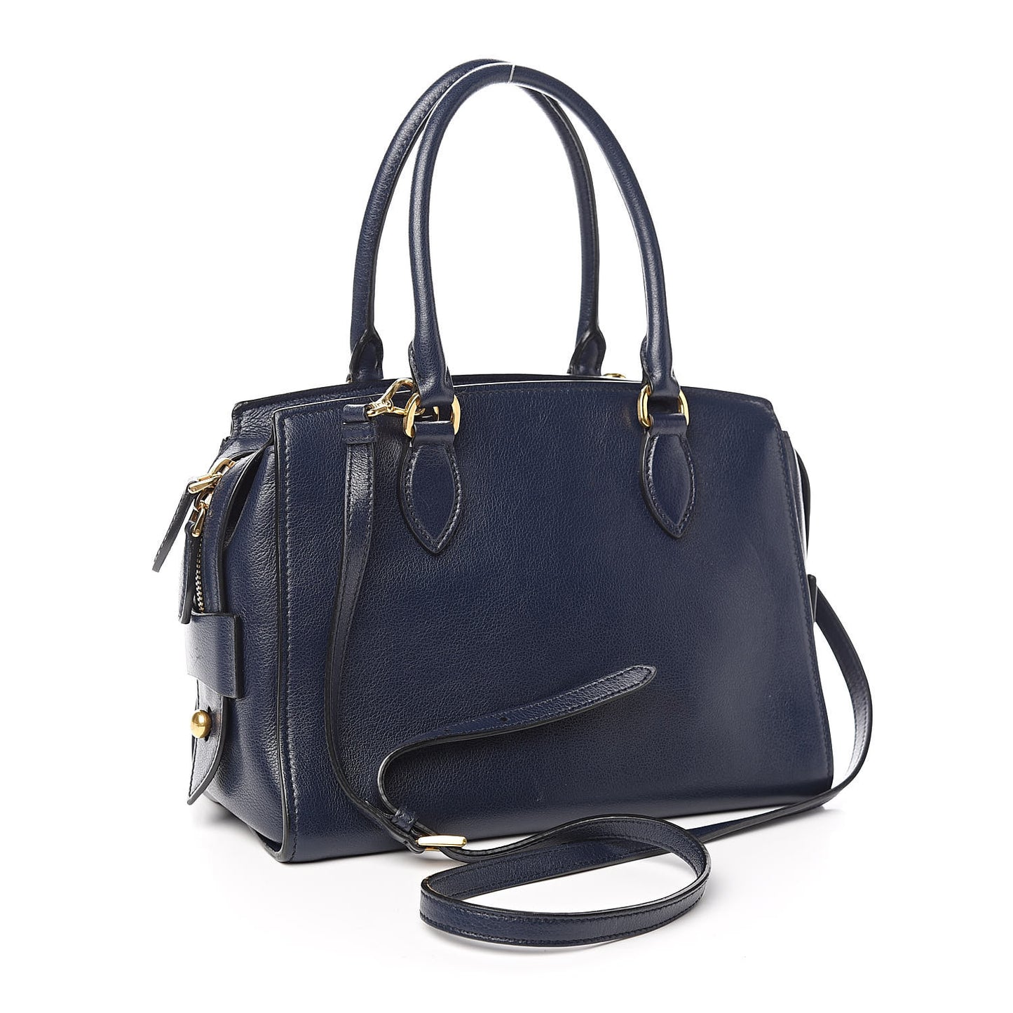 Glace Calfskin Shoulder Bag Baltico