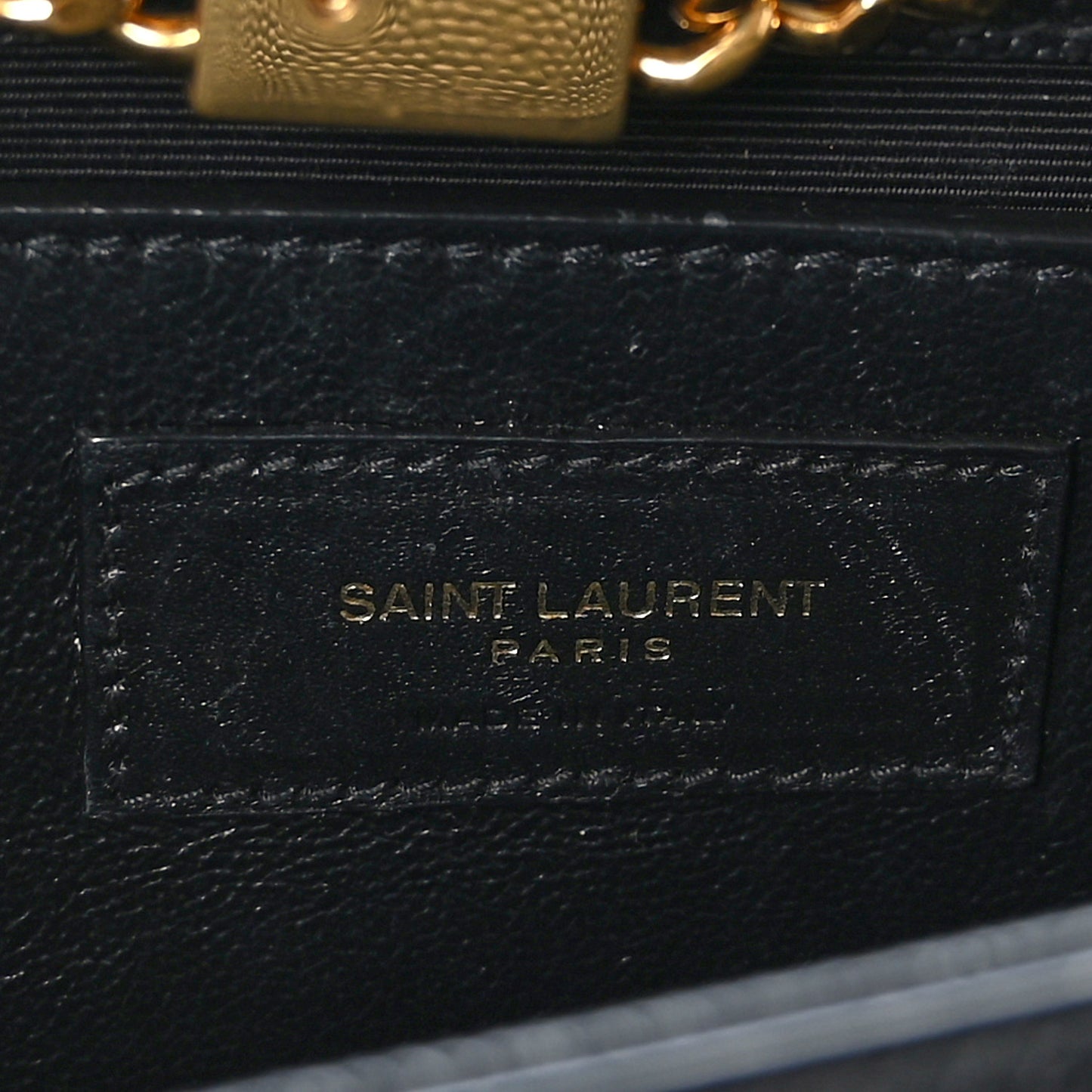 Grain De Poudre Small Monogram Kate Satchel Black
