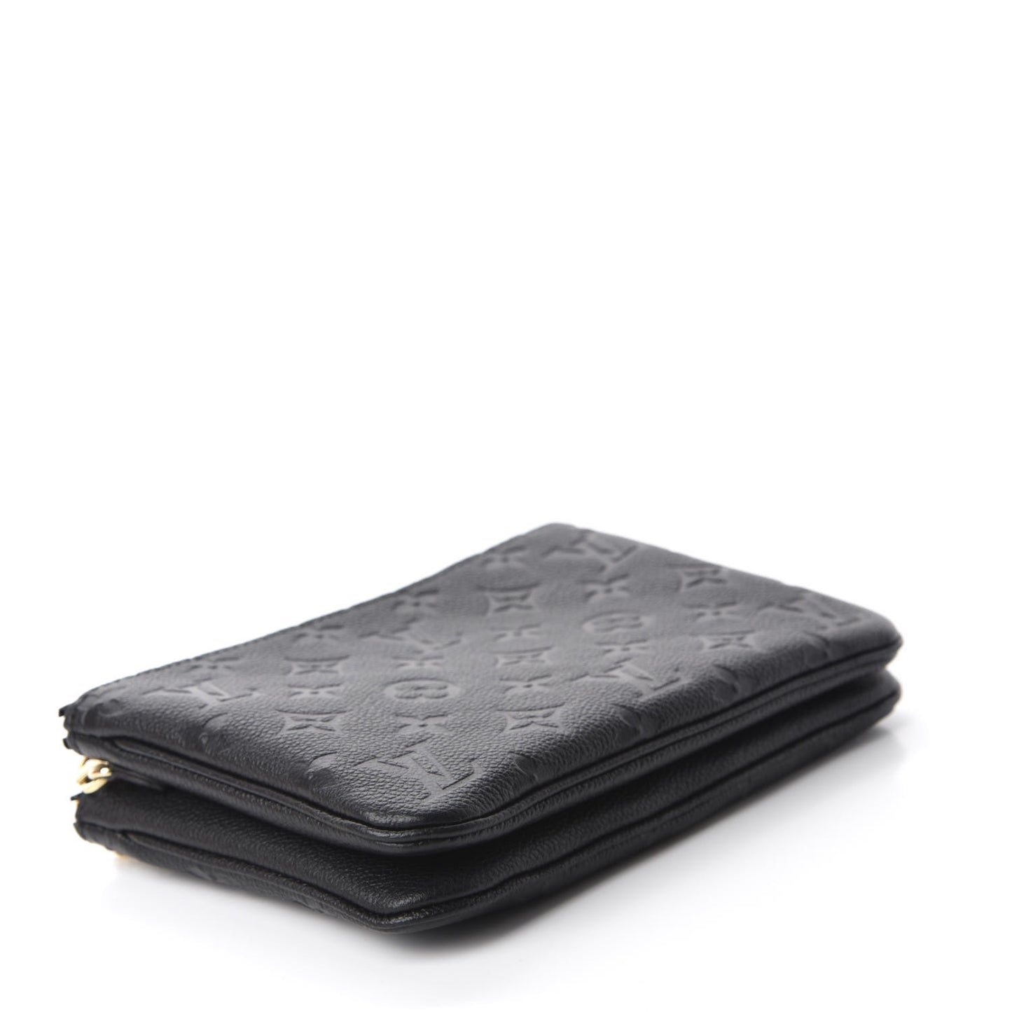 Empreinte Double Zip Pochette Black
