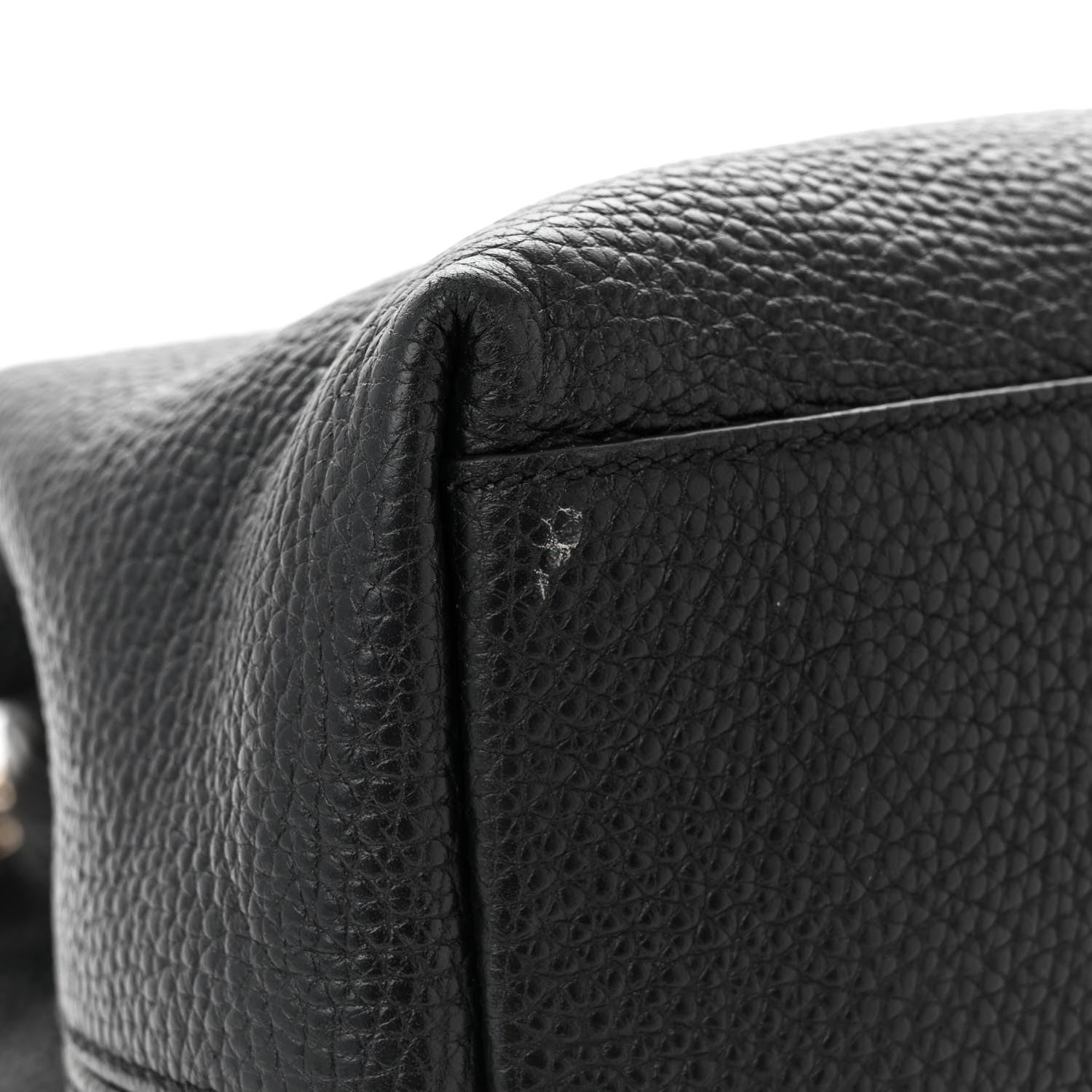 Gucci Pebbled Calfskin Medium Soho Chain Shoulder Bag Black 11 of 11