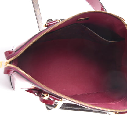 Louis Vuitton Patent Calfskin Miroir Tote Magenta 14 of 19