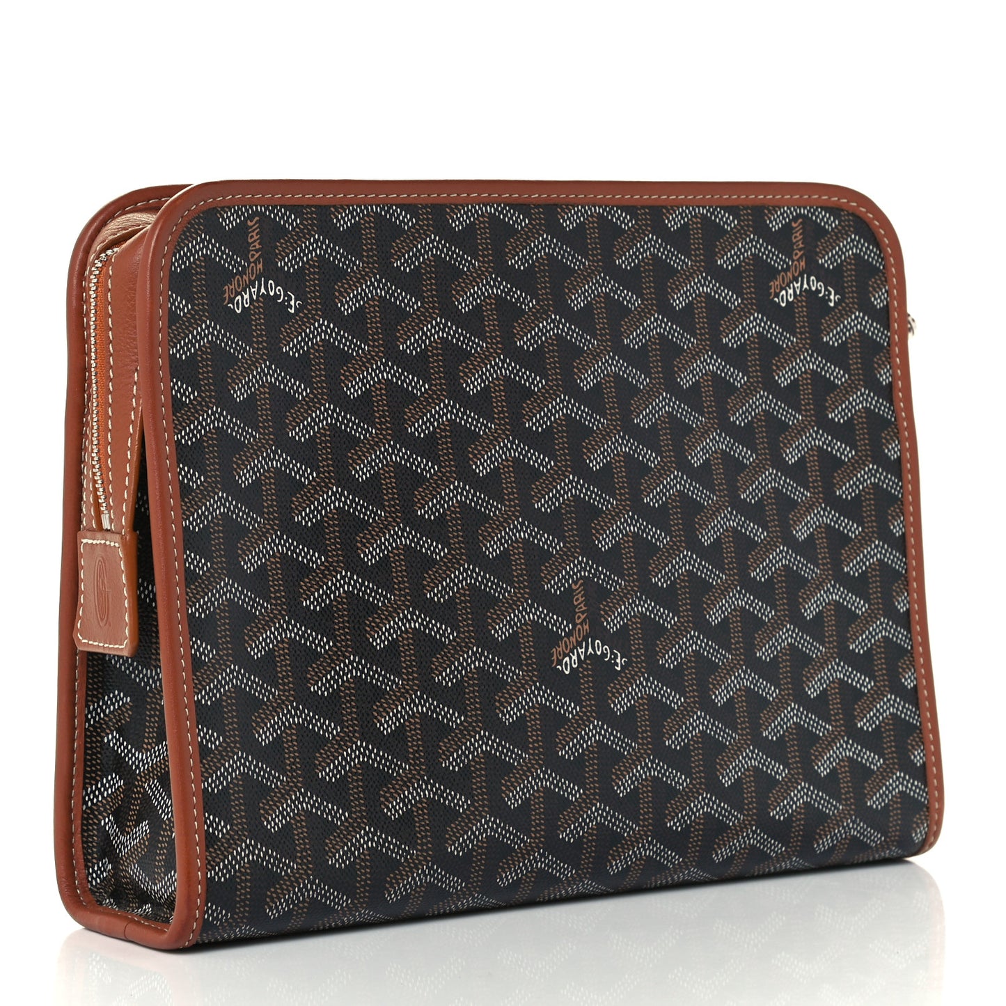 Goyardine Jouvence MM Toiletry Pouch Black Gold