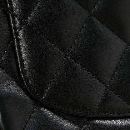 Chanel Lambskin Quilted Mini Square Flap Black 14 of 14