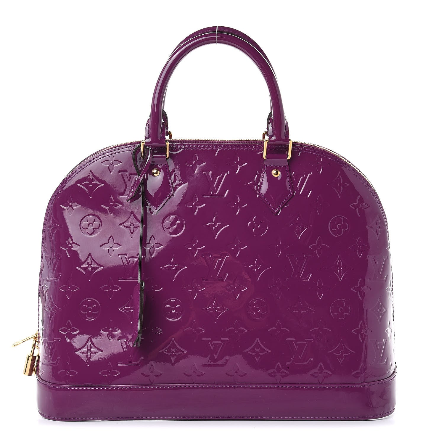 Louis Vuitton Vernis Alma MM Amethyste 1 of 8