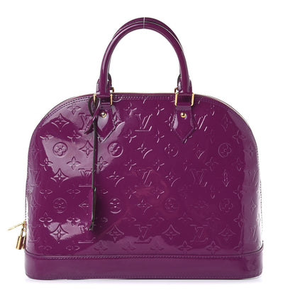 Louis Vuitton Vernis Alma MM Amethyste 1 of 8