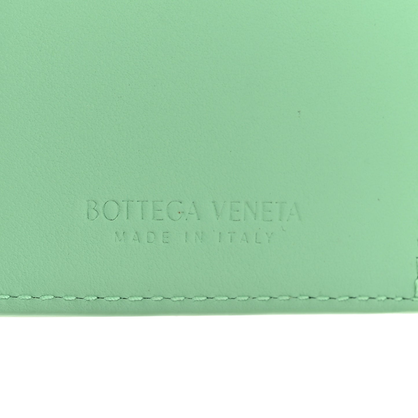 Nappa Intrecciato Bifold Zip Wallet Fountain