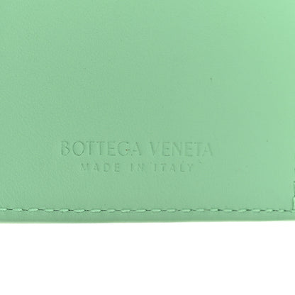 Bottega Veneta Nappa Intrecciato Bifold Zip Wallet Fountain 8 of 9