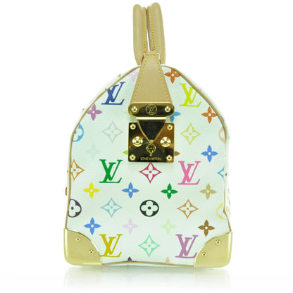 Louis Vuitton Monogram Multicolor Speedy 30 White 5 of 10