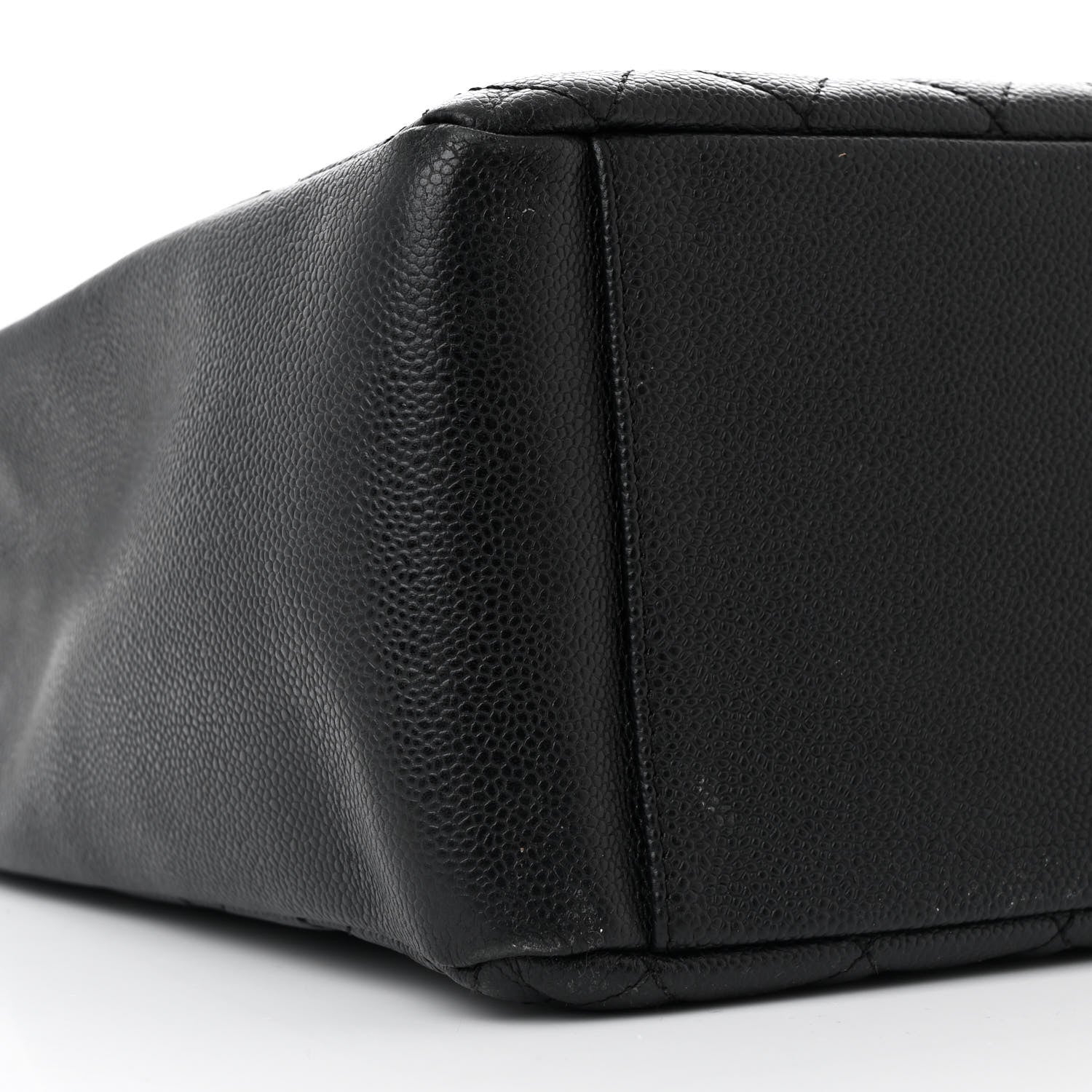 Chanel Caviar Quilted Grand Shopping Tote GST Black 9 of 11
