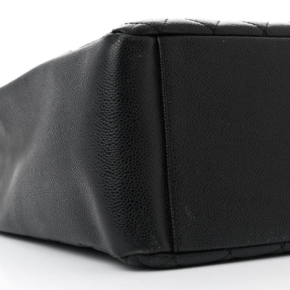 Chanel Caviar Quilted Grand Shopping Tote GST Black 9 of 11