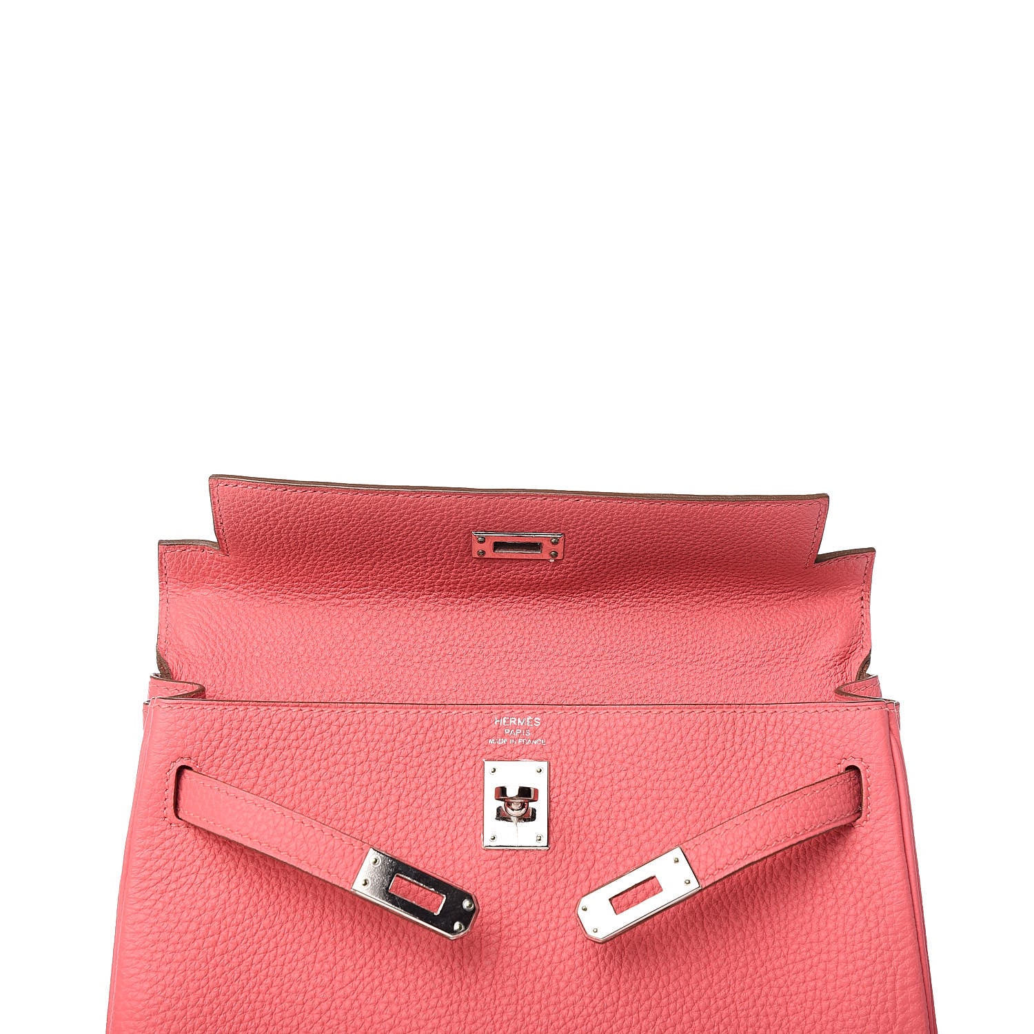 Hermes Togo Kelly Retourne 25 Rose Lipstick 24 of 33