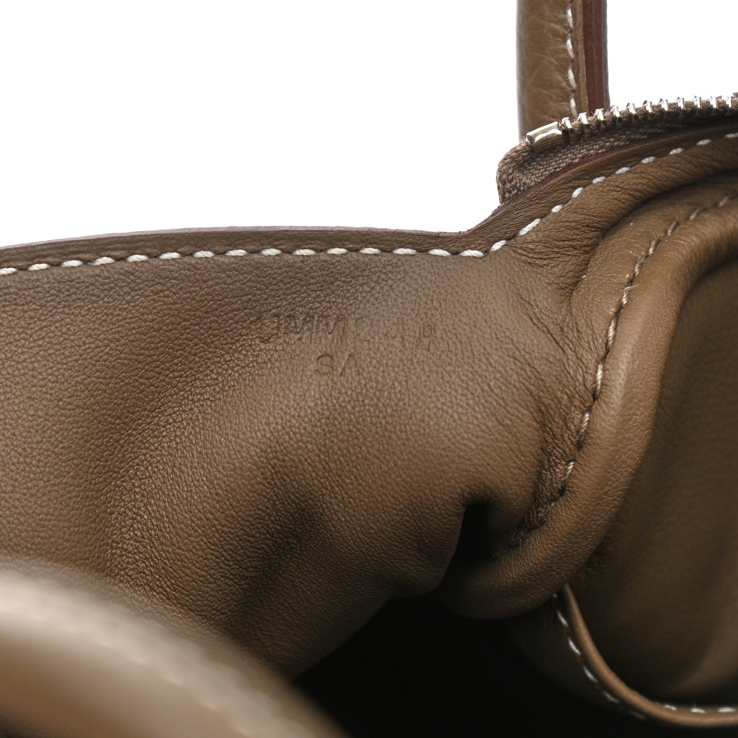 Hermes Taurillon Clemence Mini Lindy 20 Etoupe 7 of 9