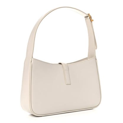 Saint Laurent Smooth Calfskin Le 5 A 7 Hobo Crema Soft 3 of 12