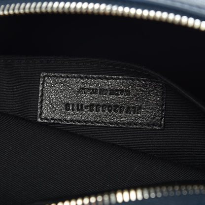 Saint Laurent Calfskin Monogram Small Lou Camera Bag Blue 9 of 9