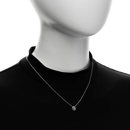 David Yurman Sterling Silver Diamond 8mm Petite Infinity Pendant Necklace 2 of 5
