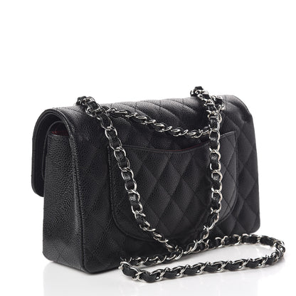 Chanel Caviar Quilted Small Double Flap Black 3 of 11