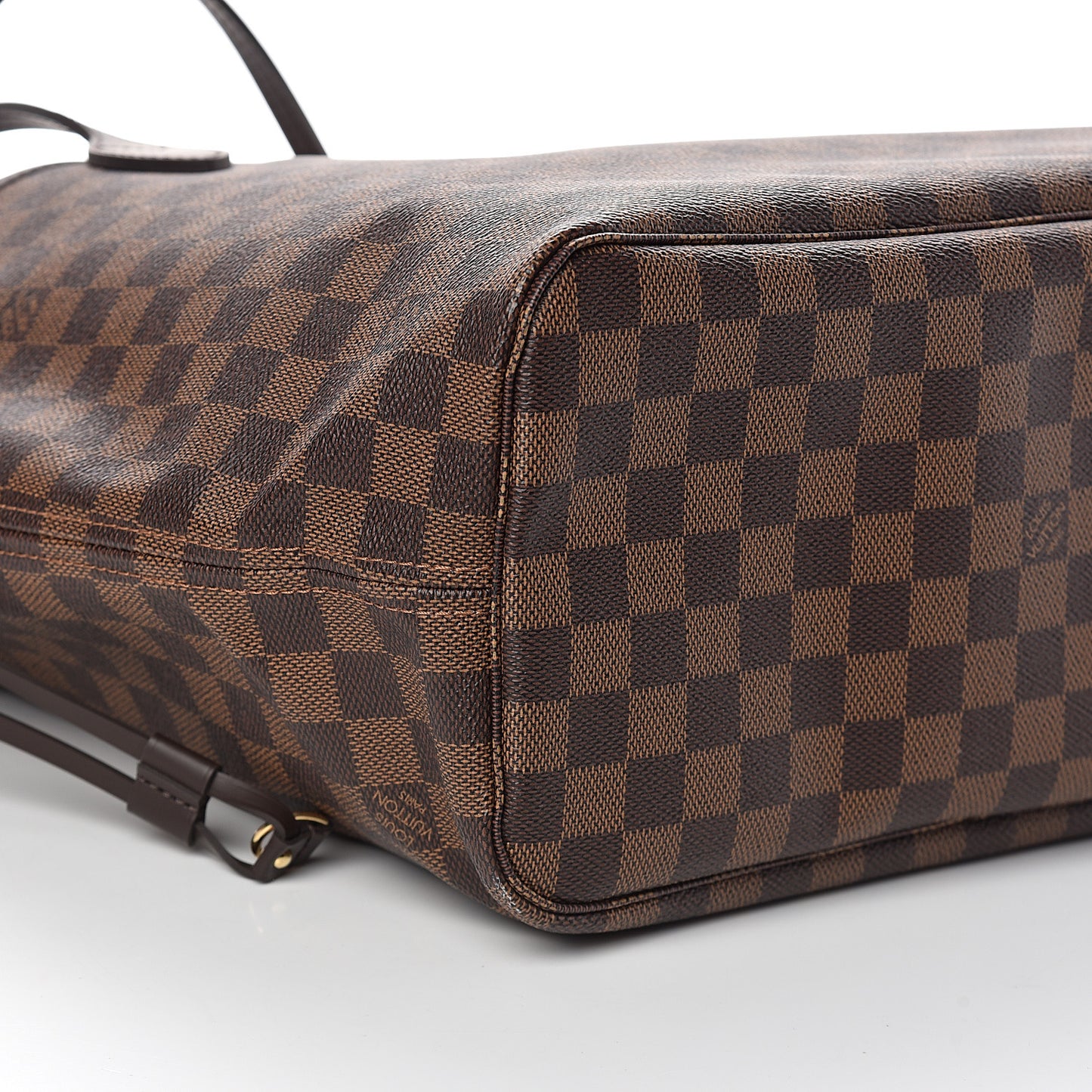 Damier Ebene Neo Neverfull MM Rose Ballerine