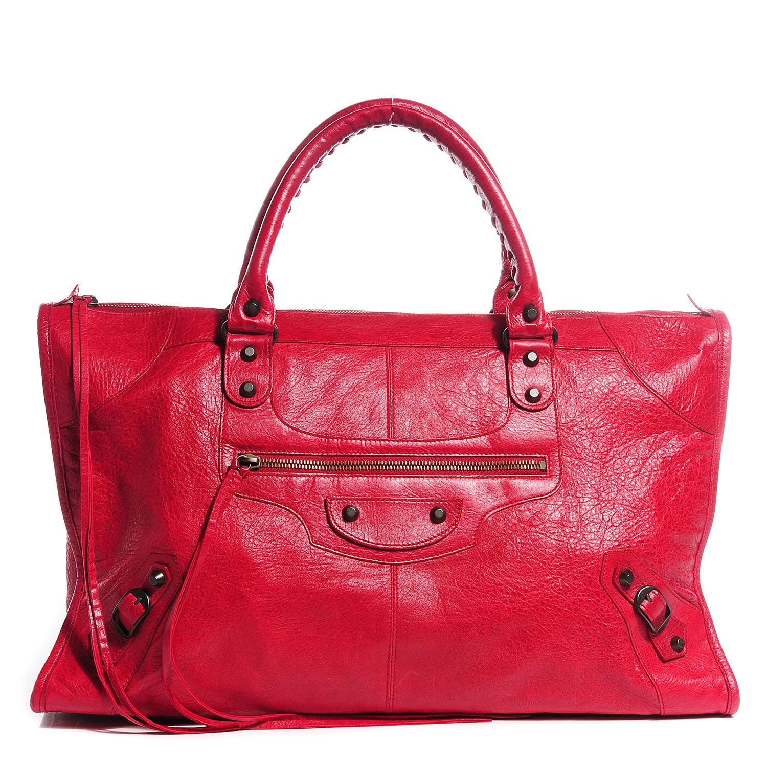 Balenciaga Agneau Classic Hardware Work Rubisse 1 of 12
