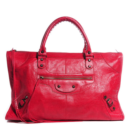 Balenciaga Agneau Classic Hardware Work Rubisse 1 of 12