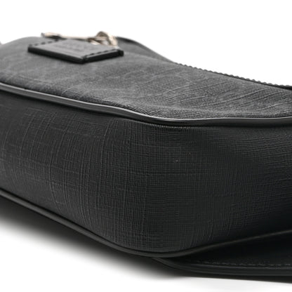 Gucci Soft GG Supreme Monogram Web Belt Bag Black Grey 11 of 11