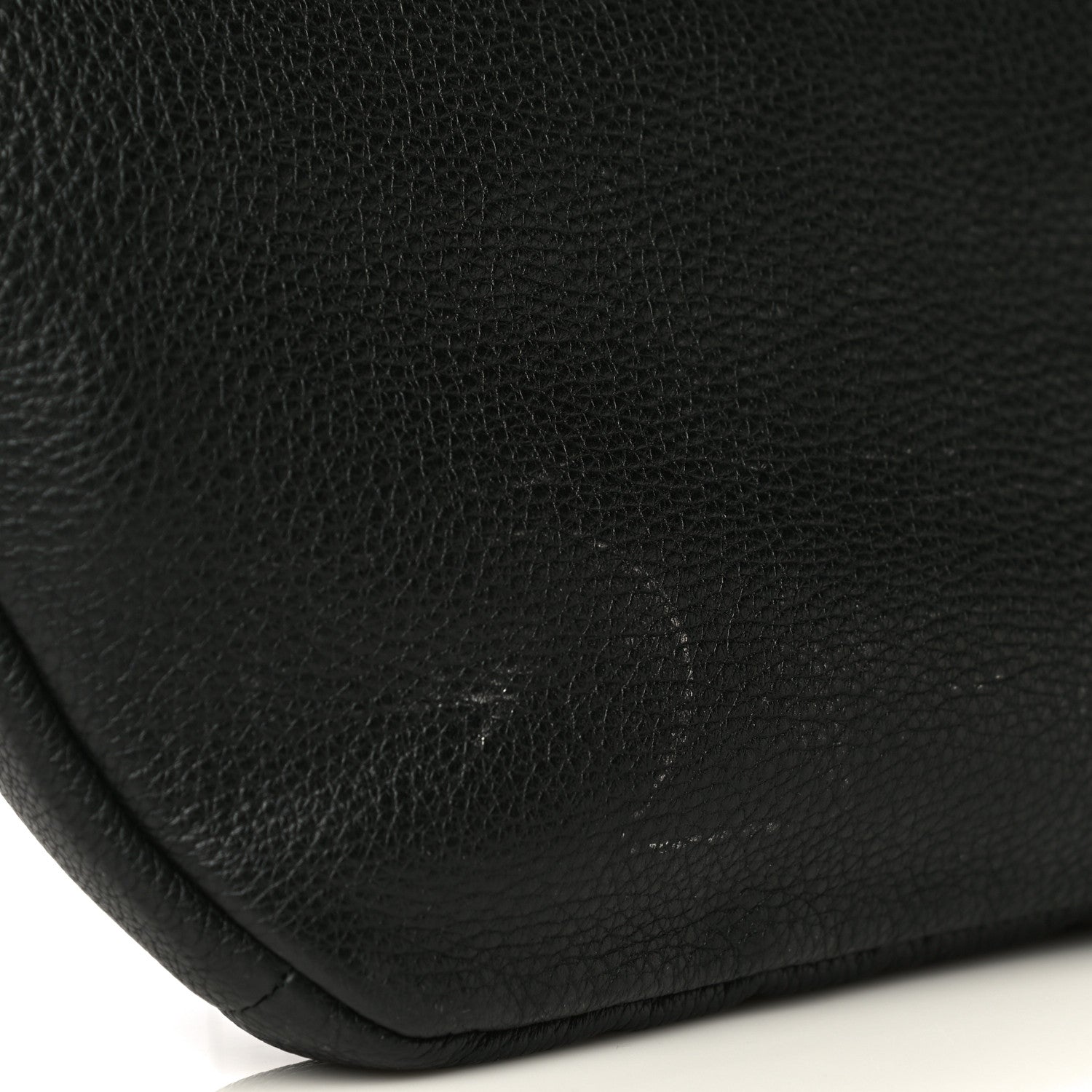 Gucci Grained Calfskin Logo Belt Bag Black 10 of 13