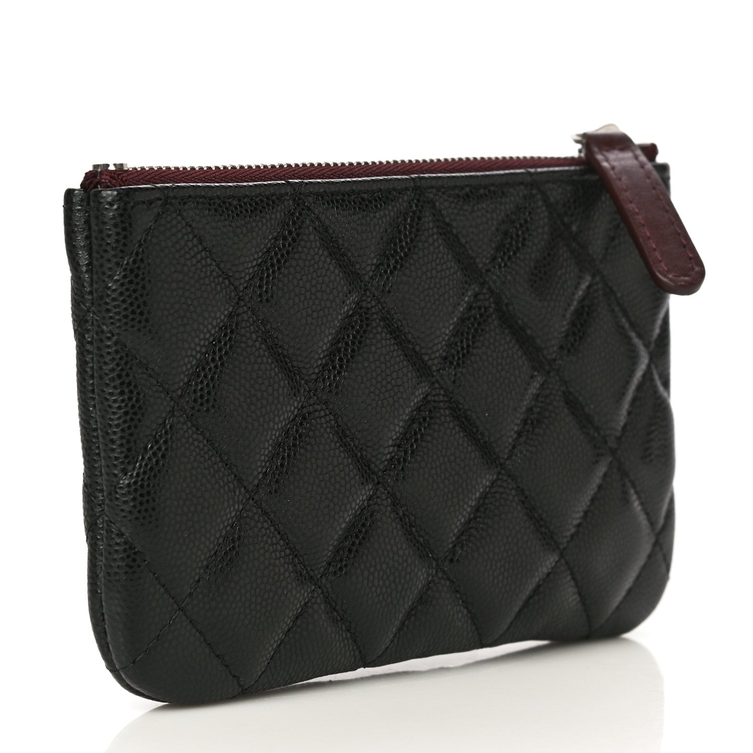 Chanel Caviar Quilted Small Cosmetic Case Black 3 of 10